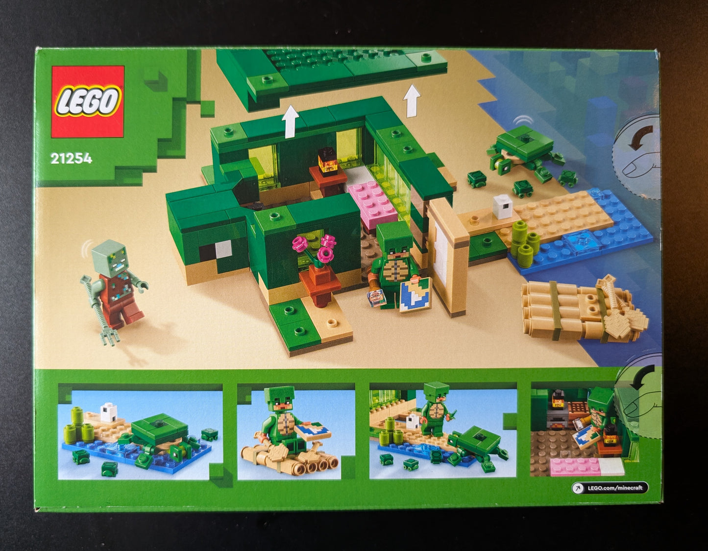 LEGO® Minecraft - 21254 - Das Schildkrötenstrandhaus - Neu & OVP