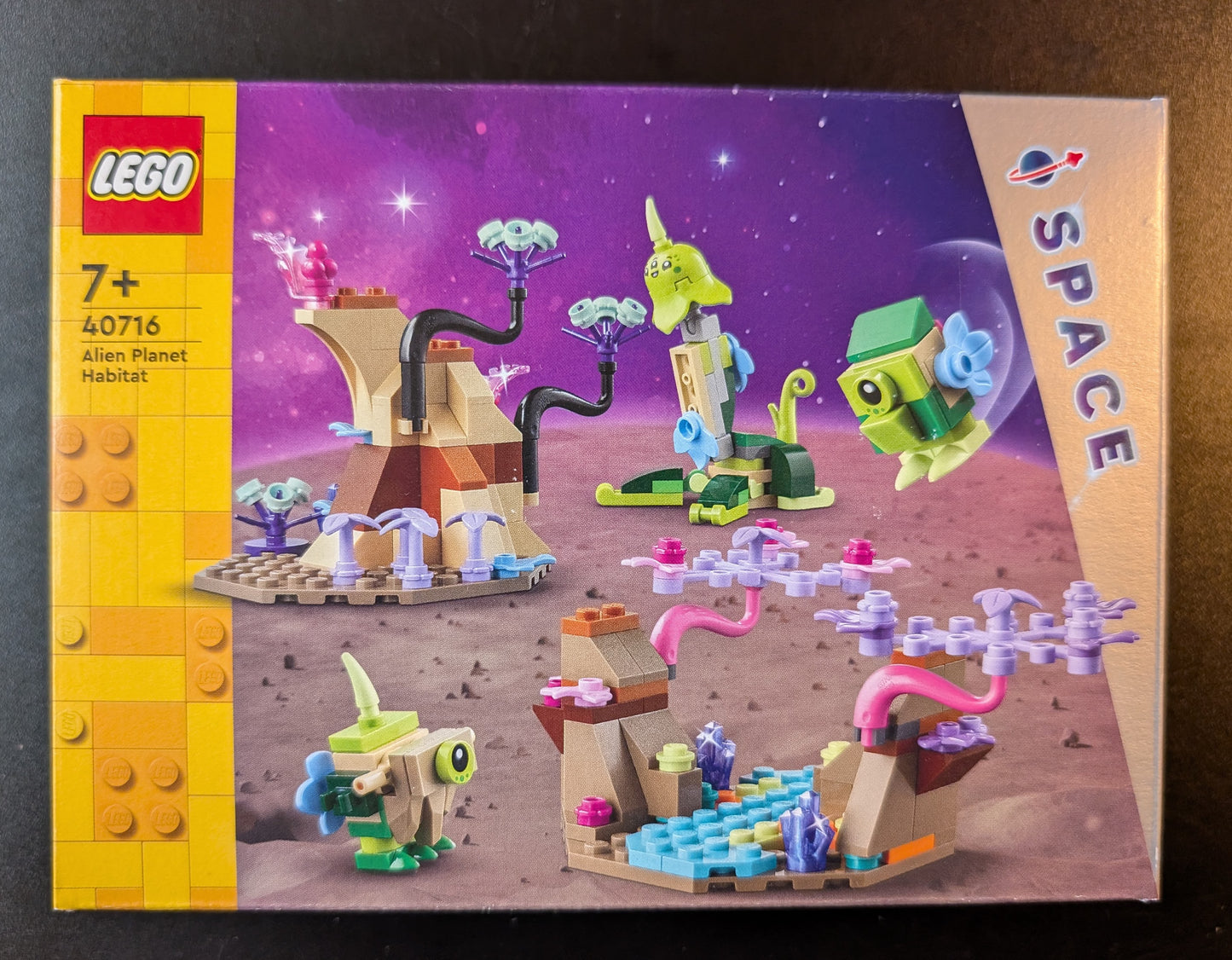 LEGO® Space - 40715 & 40716 - Alien Set & Alien-Planet - Neu & OVP