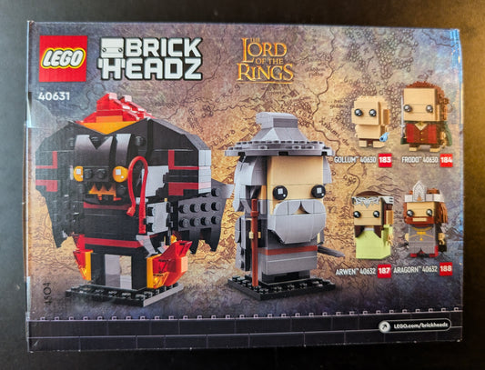 LEGO® BrickHeadz - 40631 - Gandalf der Graue und Balrog - Neu & OVP
