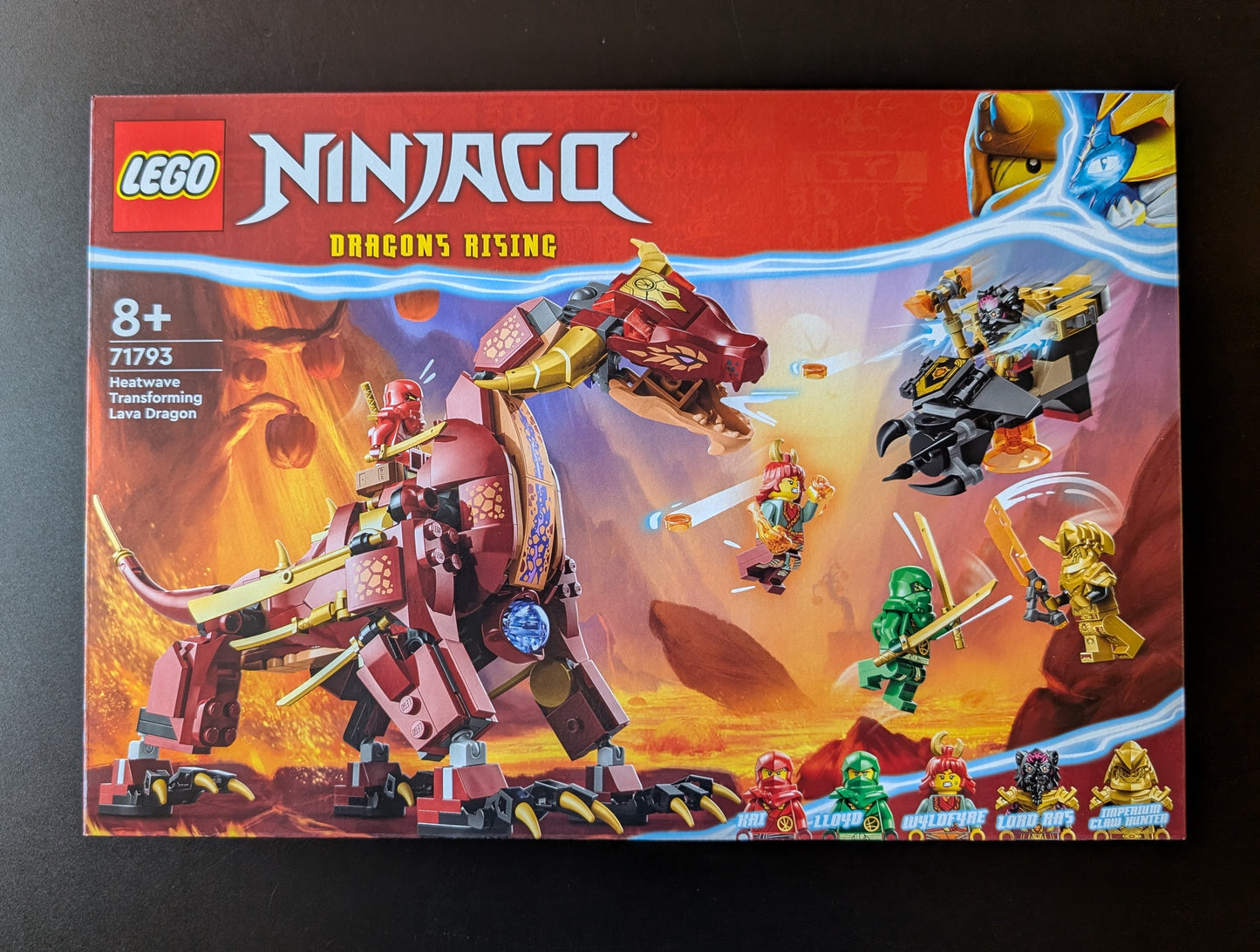 LEGO® Ninjago - 71793 - Wyldfires Lavadrache - Neu & OVP