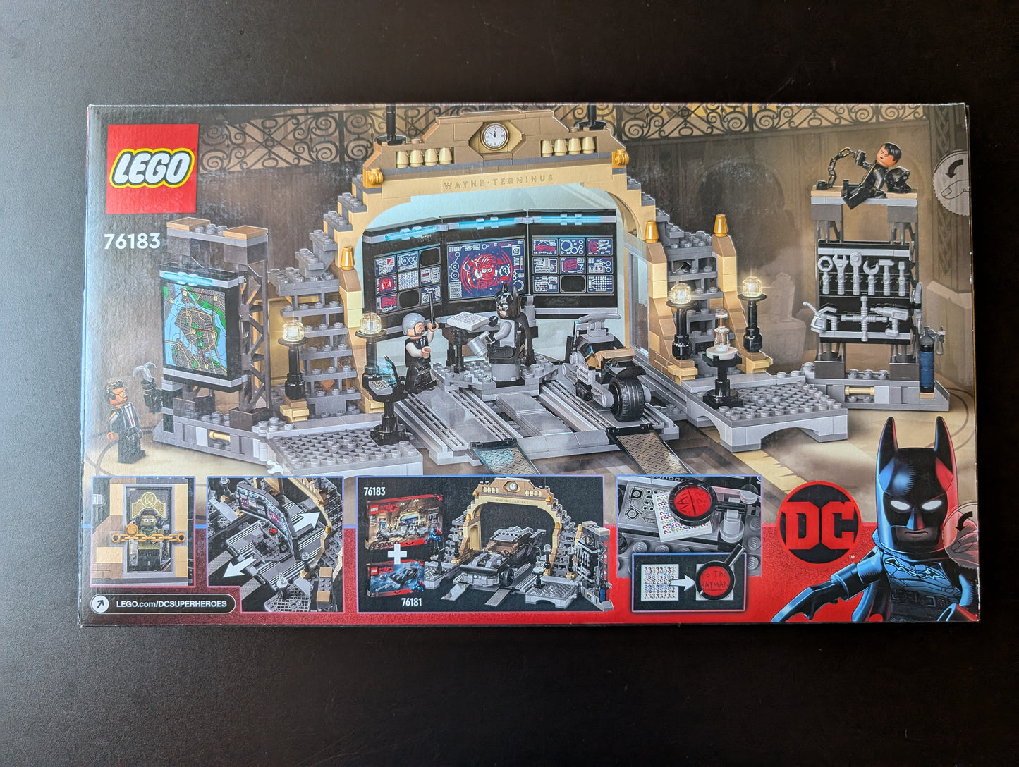 LEGO® Super Heroes - 76183 Bathöhle: Duell mit Riddler - Neu & OVP