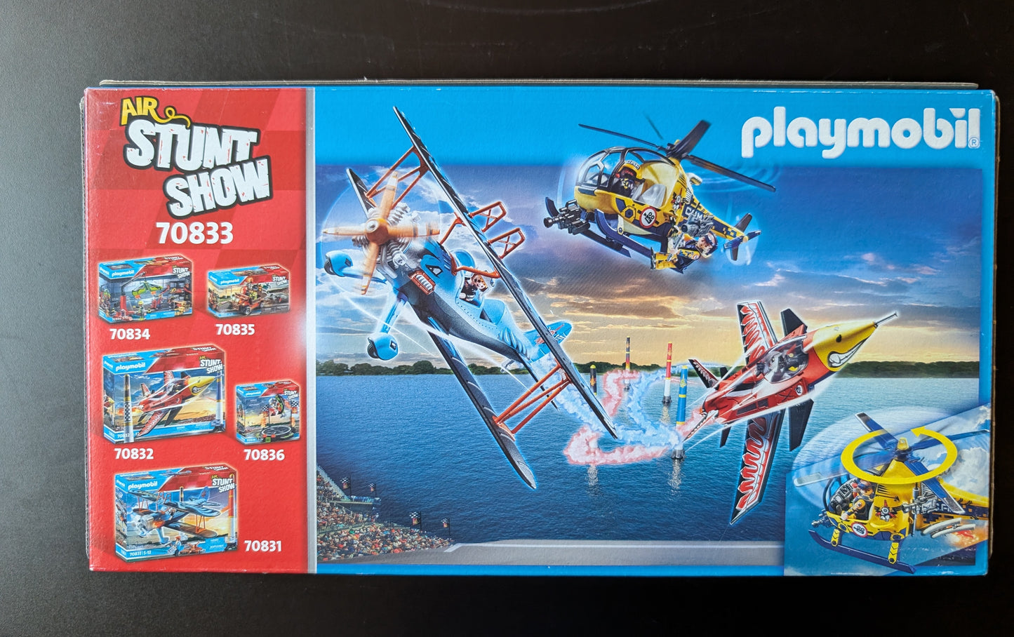 Playmobil - 70833 - Air Stunt Show - Filmcrew Helikopter - Neu & OVP