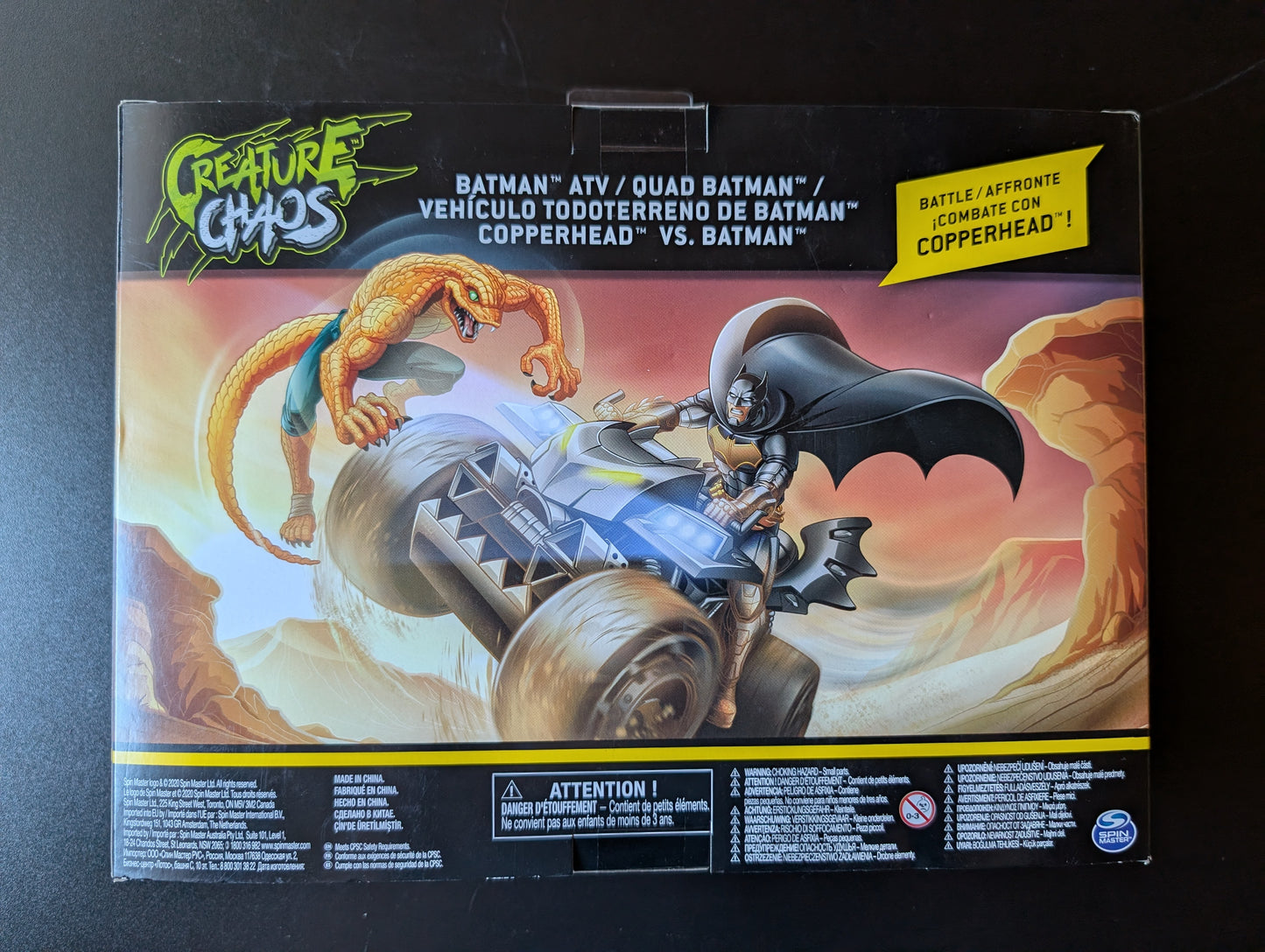 Spin Master - Batman vs Copperhead / Quad Batman - Neu & OVP
