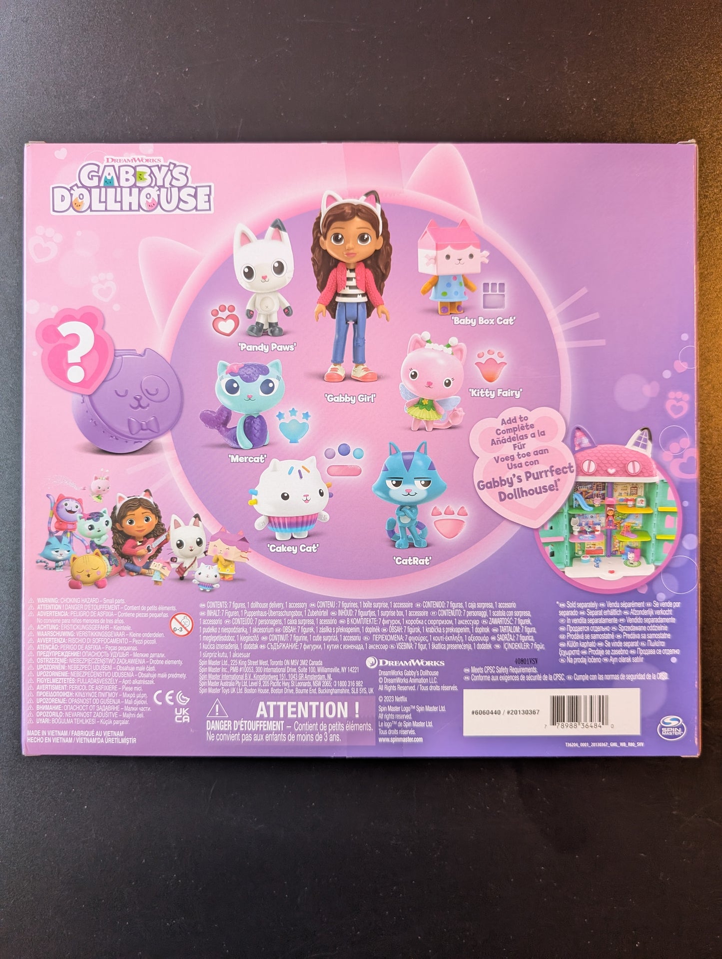 Gabby's Dollhouse Figuren Deluxe 7er Set - Neu & OVP