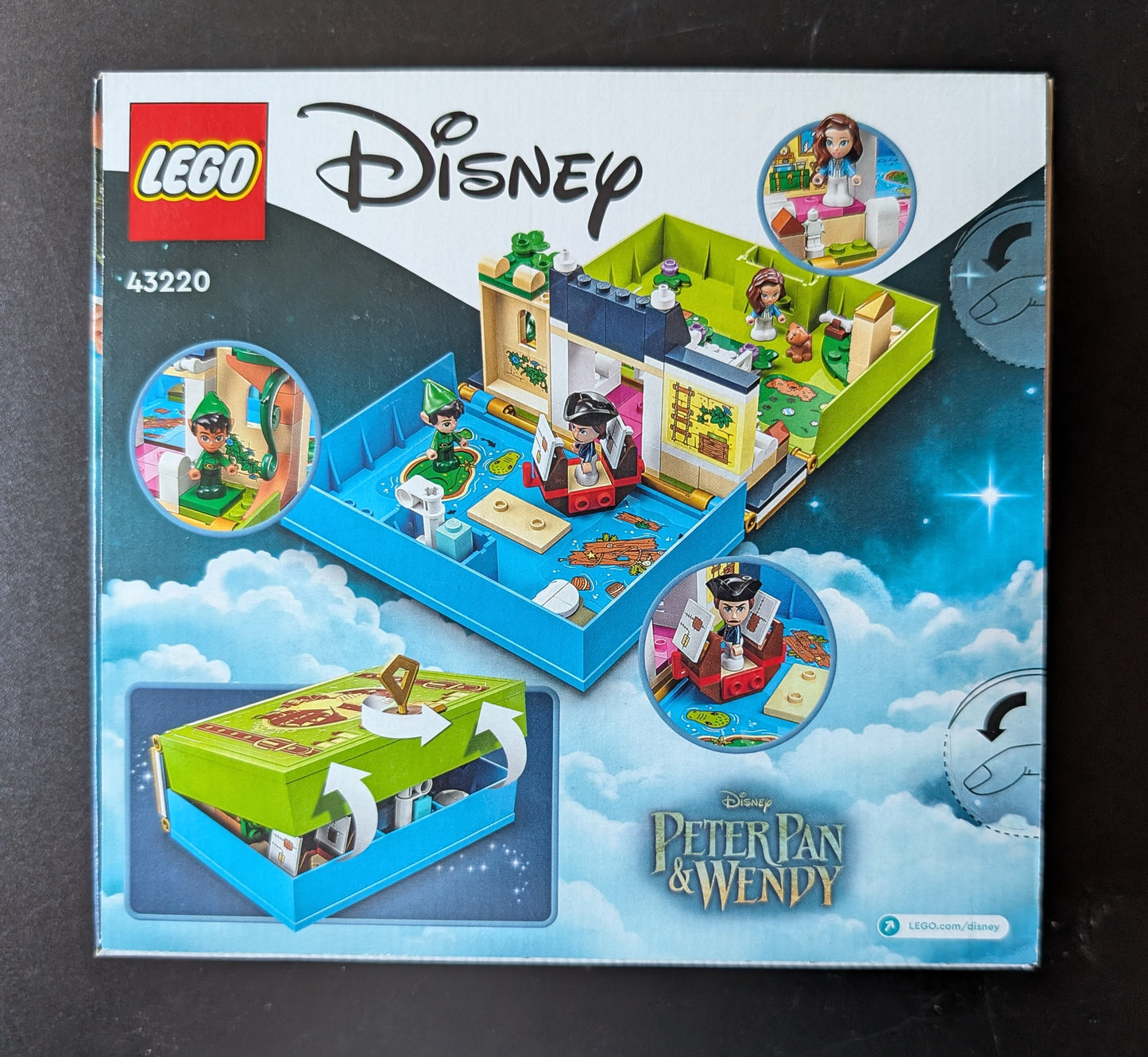 LEGO® Disney - 43220 Peter Pan & Wendy – Märchenbuch-Abenteuer - Neu & OVP