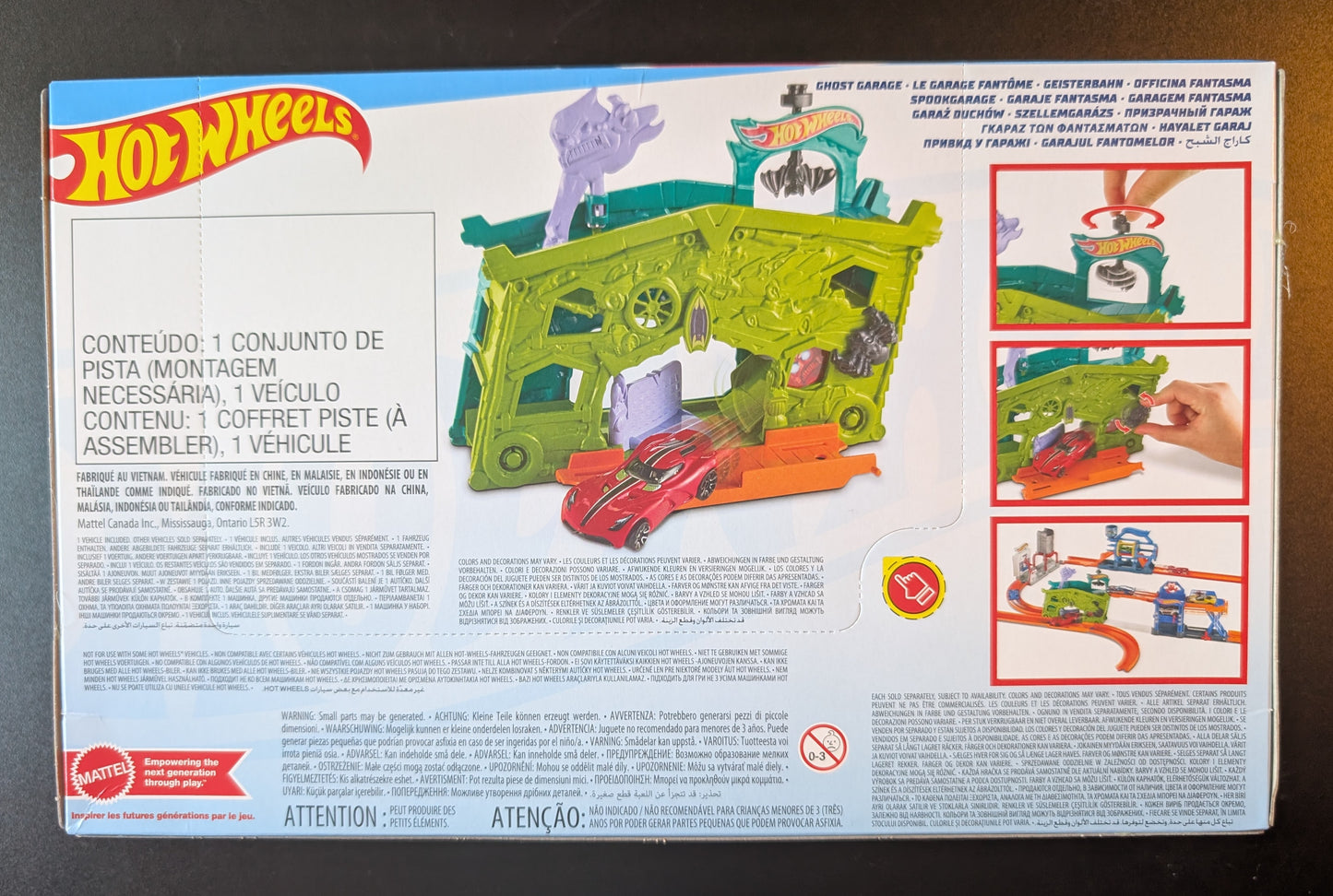 Mattel - Hot Wheels City - Geisterbahn - Neu & OVP