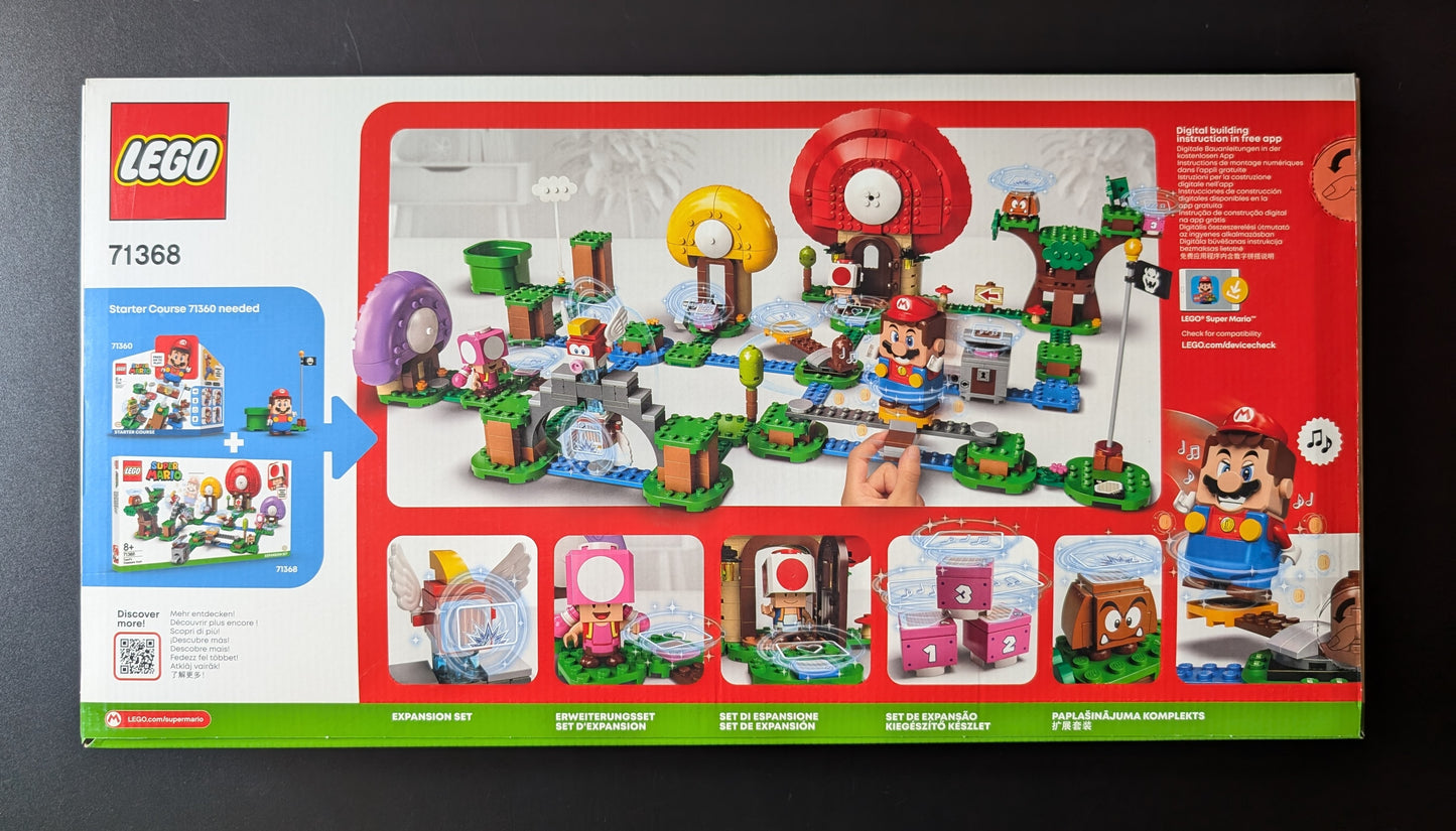 LEGO® Super Mario - 71368 - Toads Schatzsuche – Erweiterungsset - Neu & OVP