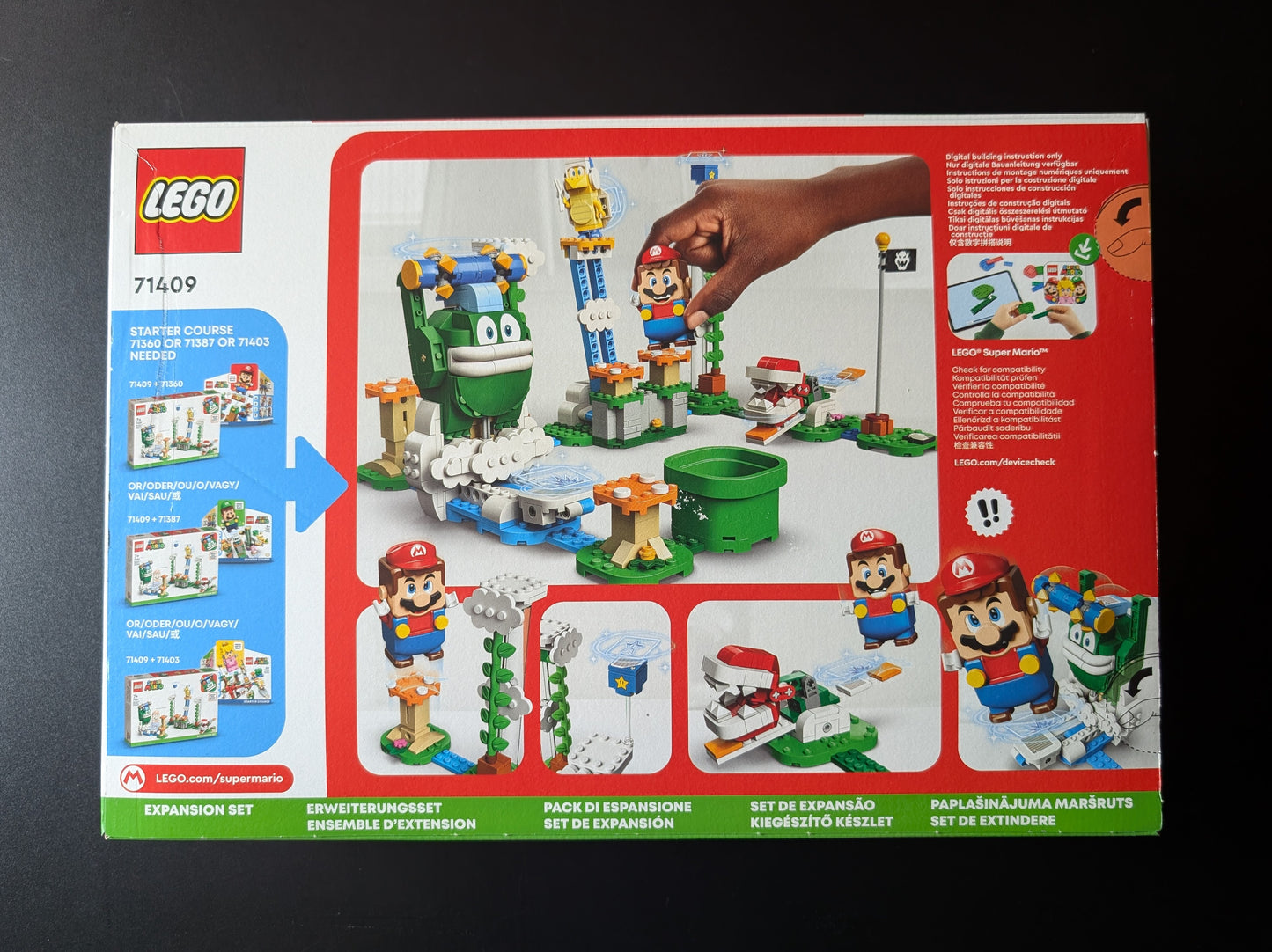 LEGO® Super Mario - 71409 Maxi-Spikes Wolken-Challenge – Erweiterungsset - Neu & OVP