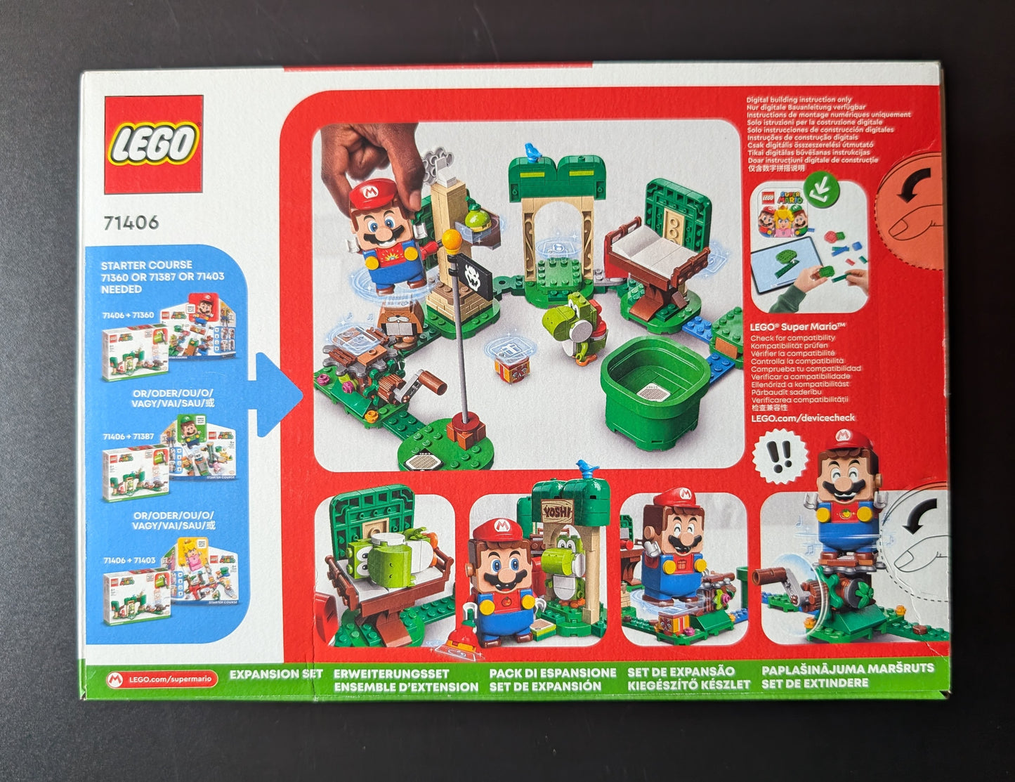 LEGO® Super Mario - 71406 - Yoshis Geschenkhaus – Erweiterungsset - Neu & OVP
