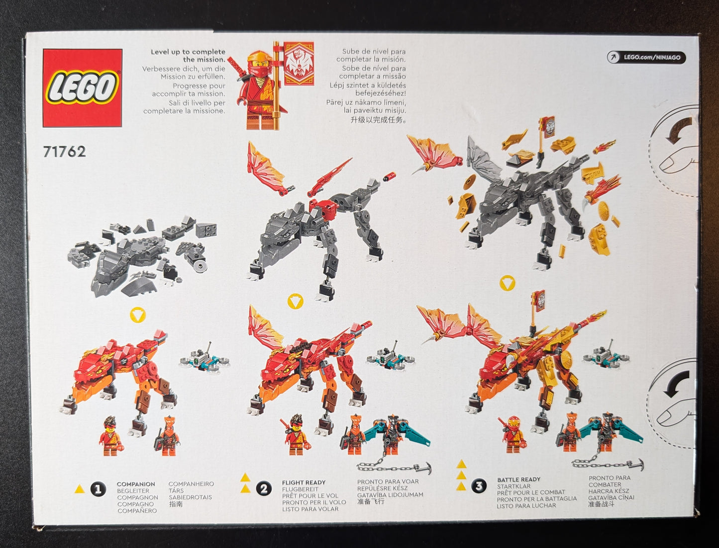 LEGO® Ninjago - 71762 - Kais Feuerdrache EVO - Neu & OVP