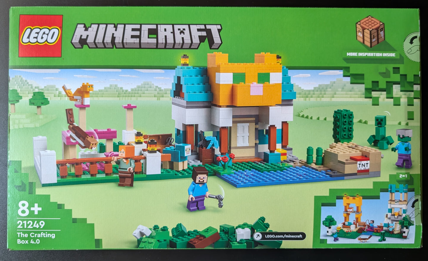 LEGO® Minecraft - 21249 - Die Crafting-Box 4.0 - Neu & OVP