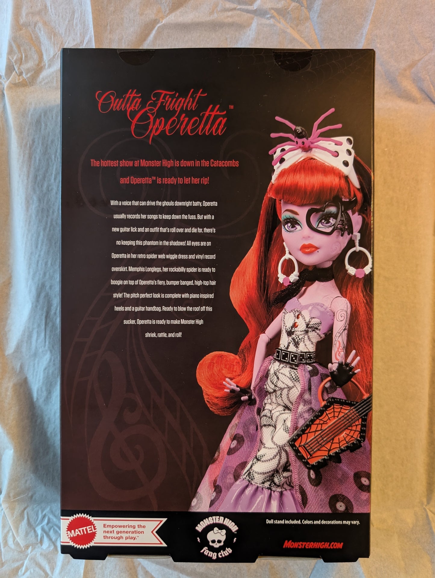 Mattel - Monster High - Outta fright operetta doll - Neu & OVP