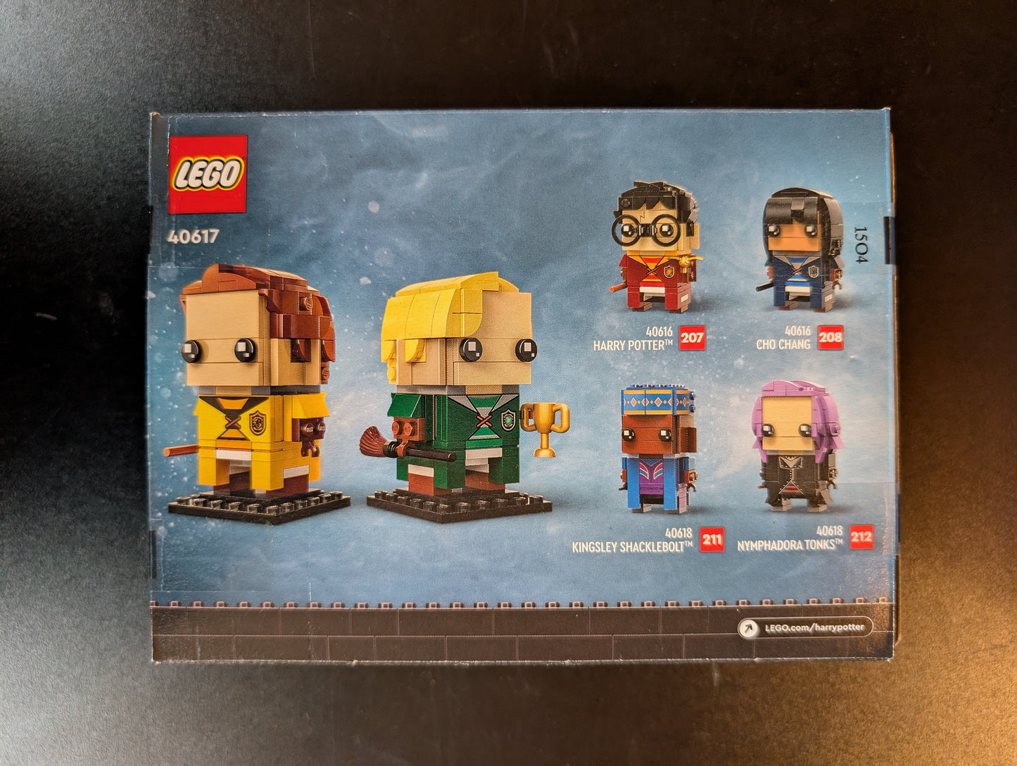 LEGO® BrickHeadz - 40617 - Draco Malfoy & Cedric Diggory - Neu & OVP