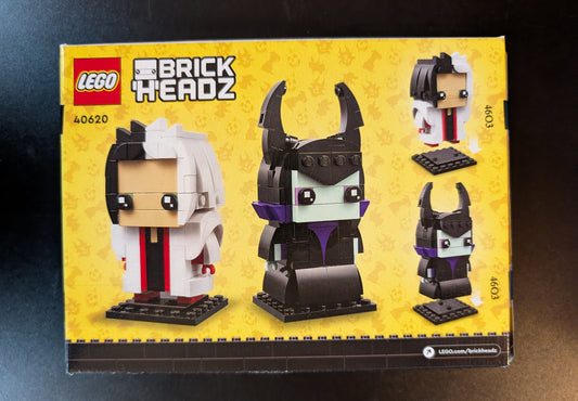 LEGO® BrickHeadz - 40620 - Cruella und Maleficent - Neu & OVP
