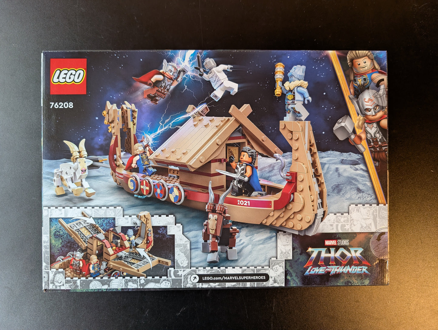 LEGO - Marvel – 76208 - Das Ziegenboot - Neu & OVP