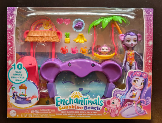 Enchantimals - HTW73 - Sunshine Beach - Puppe und Zubehör - Neu & OVP