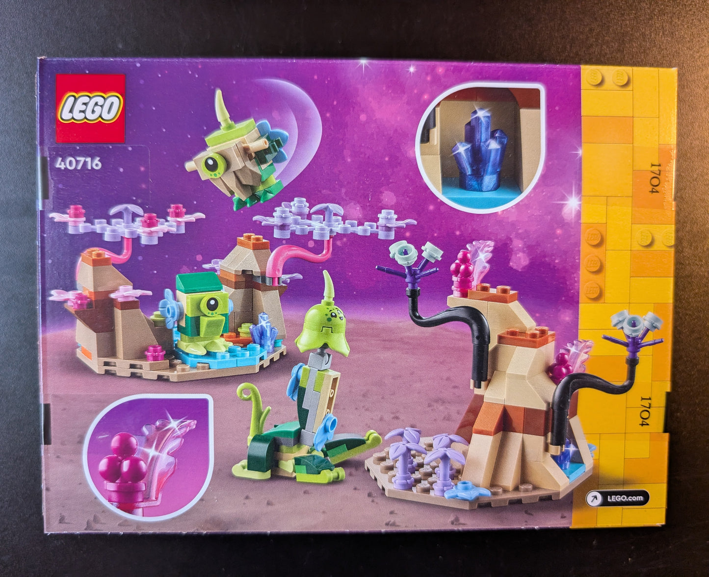 LEGO® Space - 40715 & 40716 - Alien Set & Alien-Planet - Neu & OVP