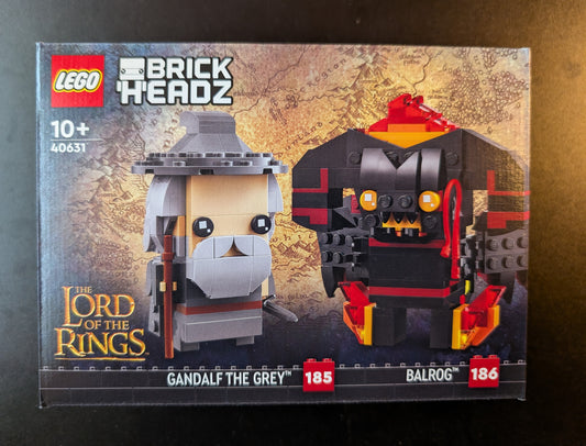 LEGO® BrickHeadz - 40631 - Gandalf der Graue und Balrog - Neu & OVP