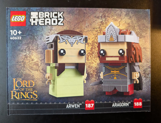 LEGO® BrickHeadz - 40632 - Aragorn und Arwen - Neu & OVP