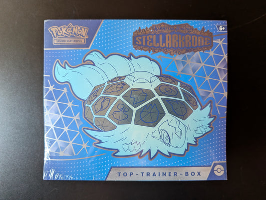 Pokemon - Stellarkrone Top-Trainer Box - Noctuh - Neu & OVP