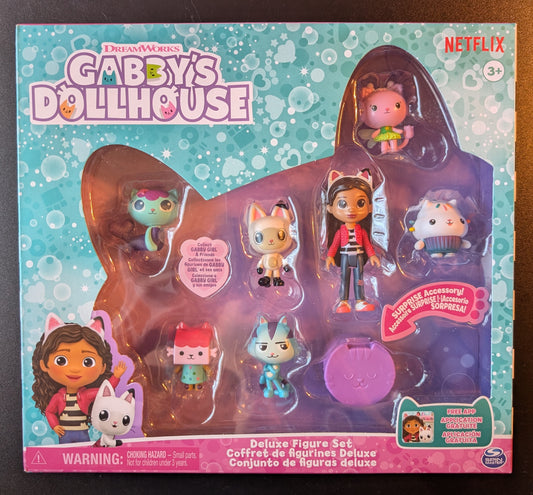 Gabby's Dollhouse Figuren Deluxe 7er Set - Neu & OVP
