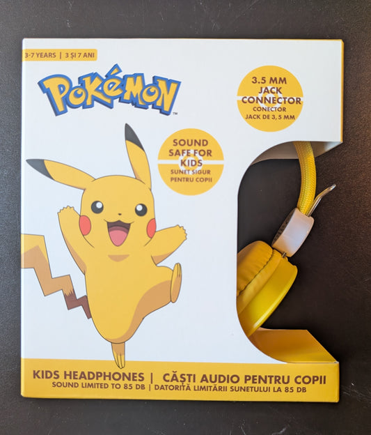 Pokemon - Kinderkopfhörer - Pikachu - Neu & OVP