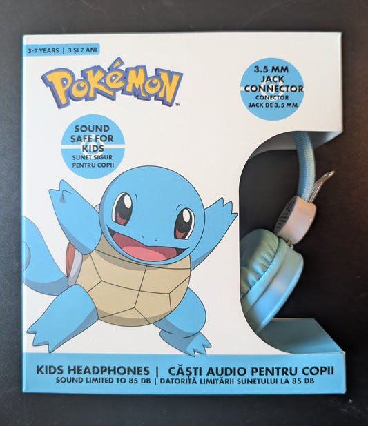 Pokemon - Kinderkopfhörer - Schiggy - Neu & OVP