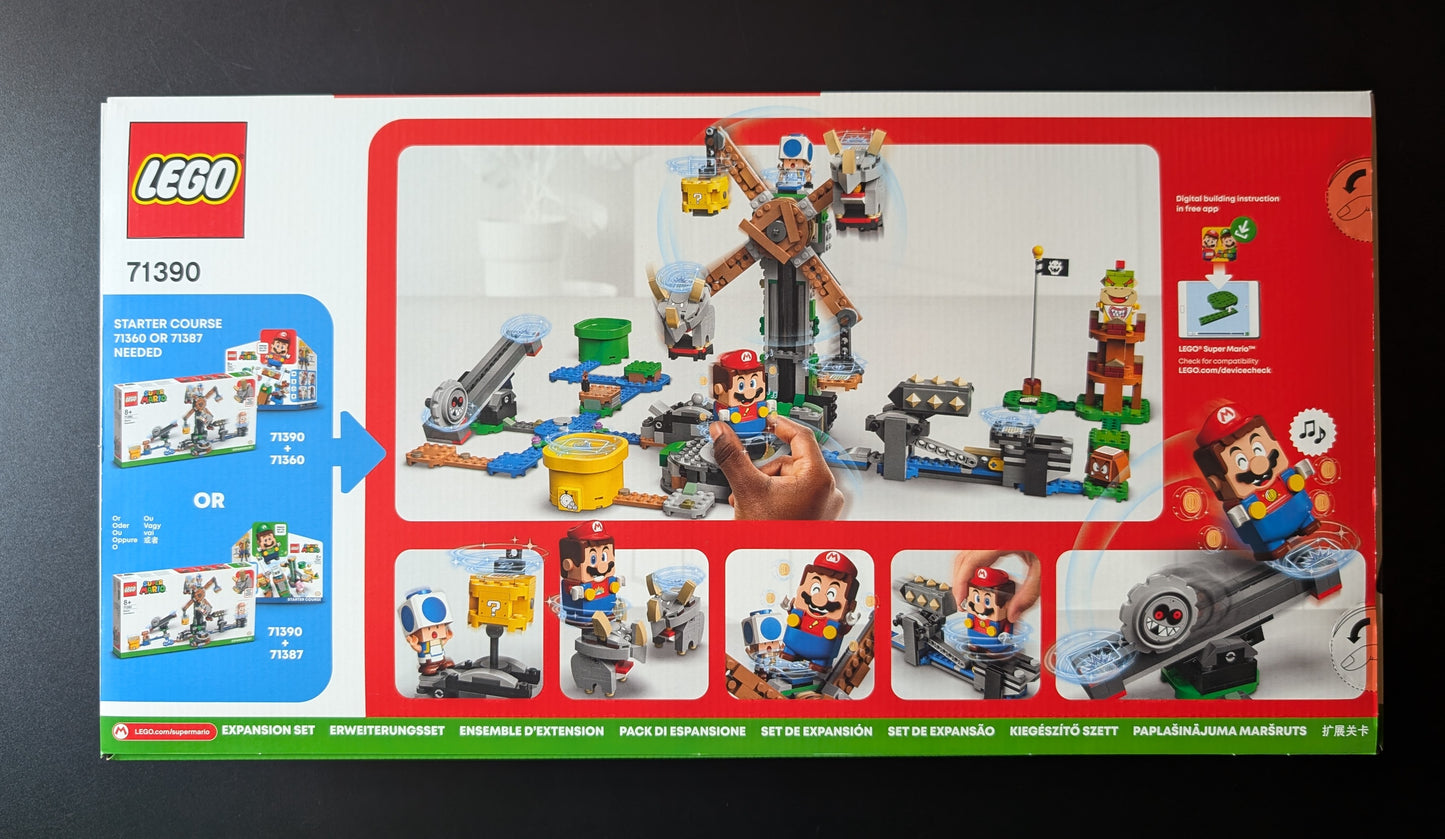 LEGO® Super Mario - 71390 Reznors Absturz – Erweiterungsset - Neu & OVP