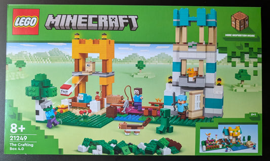LEGO® Minecraft - 21249 - Die Crafting-Box 4.0 - Neu & OVP
