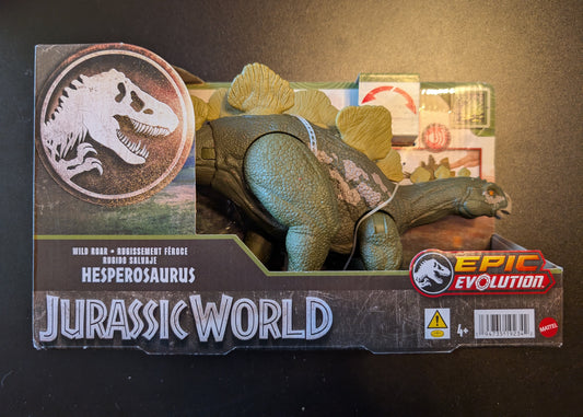 Mattel - Jurassic World - Hesperosaurus (mit Sound) - Neu & OVP
