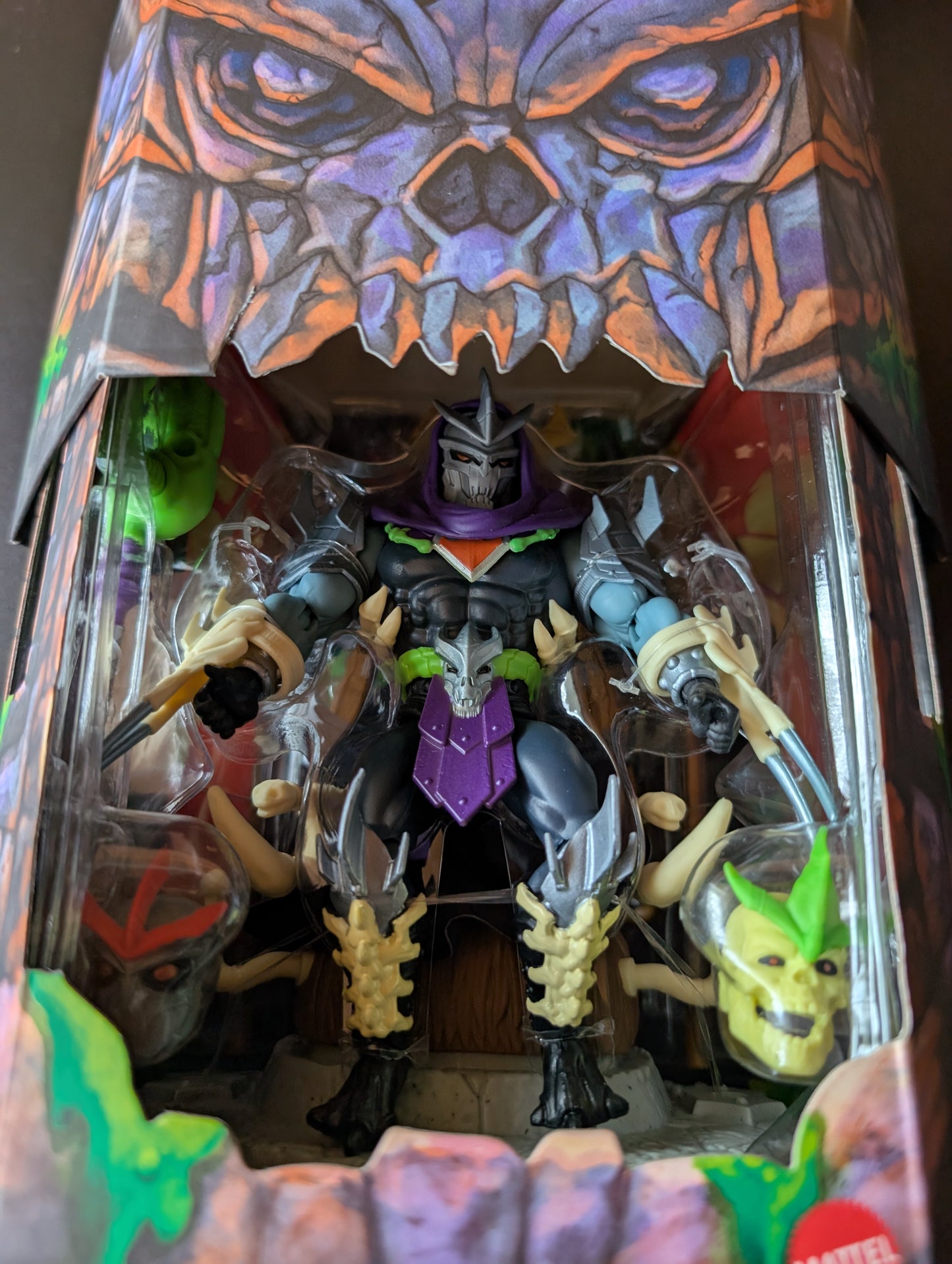 Turtles of Grayskull Skele-Shredder Action Figure - Neu & OVP