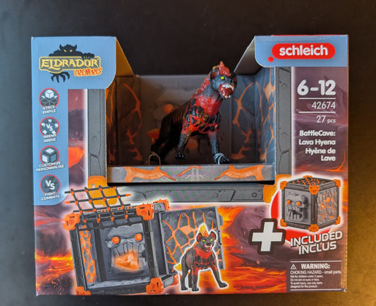 Schleich - 42674- BattleCave Lavahyäne- Neu & OVP