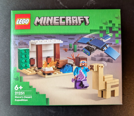 LEGO® Minecraft - 21251 - Steves Wüstenexpedition - Neu & OVP