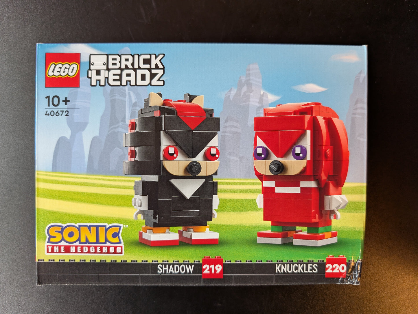 LEGO® BrickHeadz - 40672 - Sonic the Hedgehog: Knuckles & Shadow - Neu & OVP