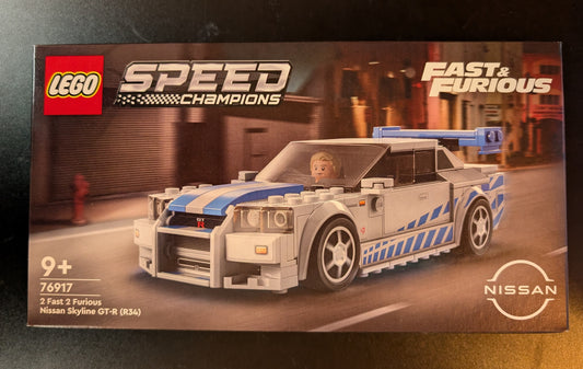LEGO® Speed Champions - 76917 - 2 Fast 2 Furious - Nissan Skyline GT-R (R34) - Neu & OVP