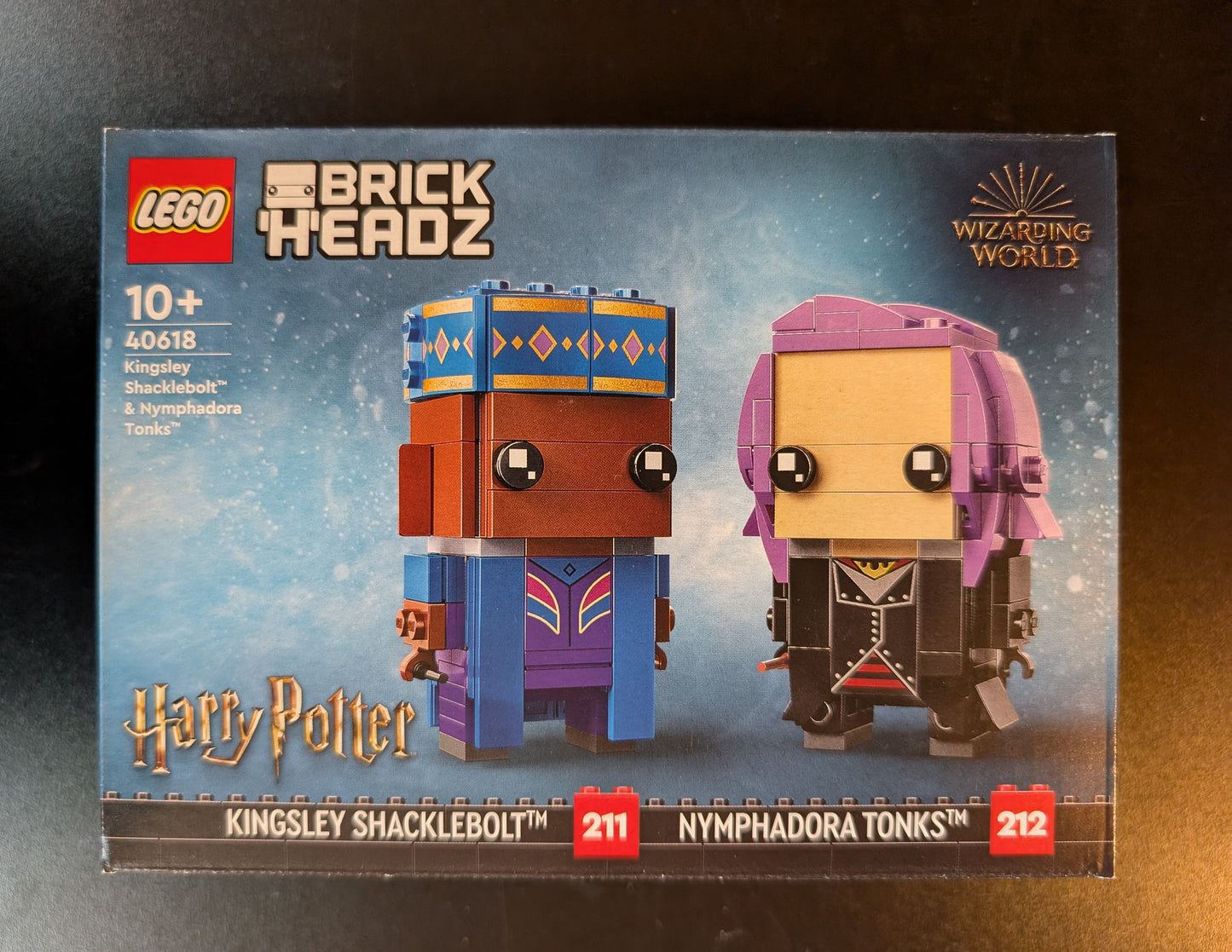 LEGO® BrickHeadz - 40618 - Kingsley Shacklebolt & Nymphadora Tonks - Neu & OVP